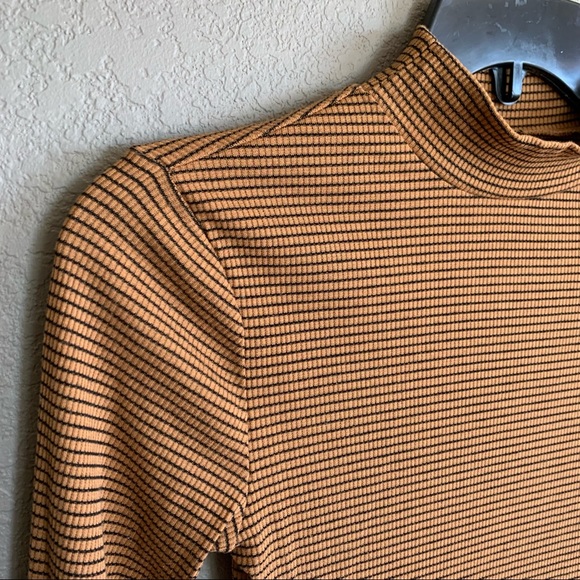 Aeropostale | Long Sleeve Seriously Soft Mock Neck Top | STRIPED - SMALL - Picture 6 of 10